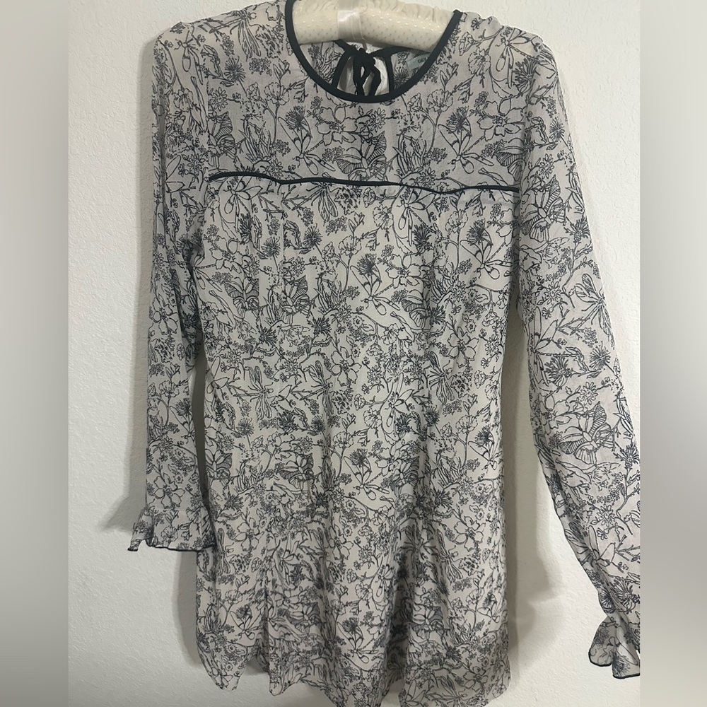 Kimchi Blue / Urban Outfitters Long Sleeve Mini Dress
